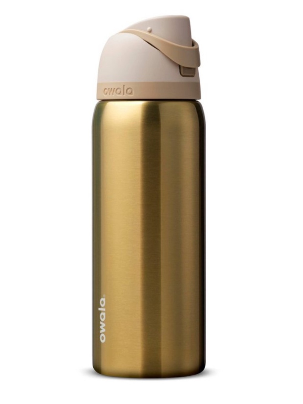 Owala Absolute Slay Special Edition 32 oz Gold Stainless Steel Water Bottle